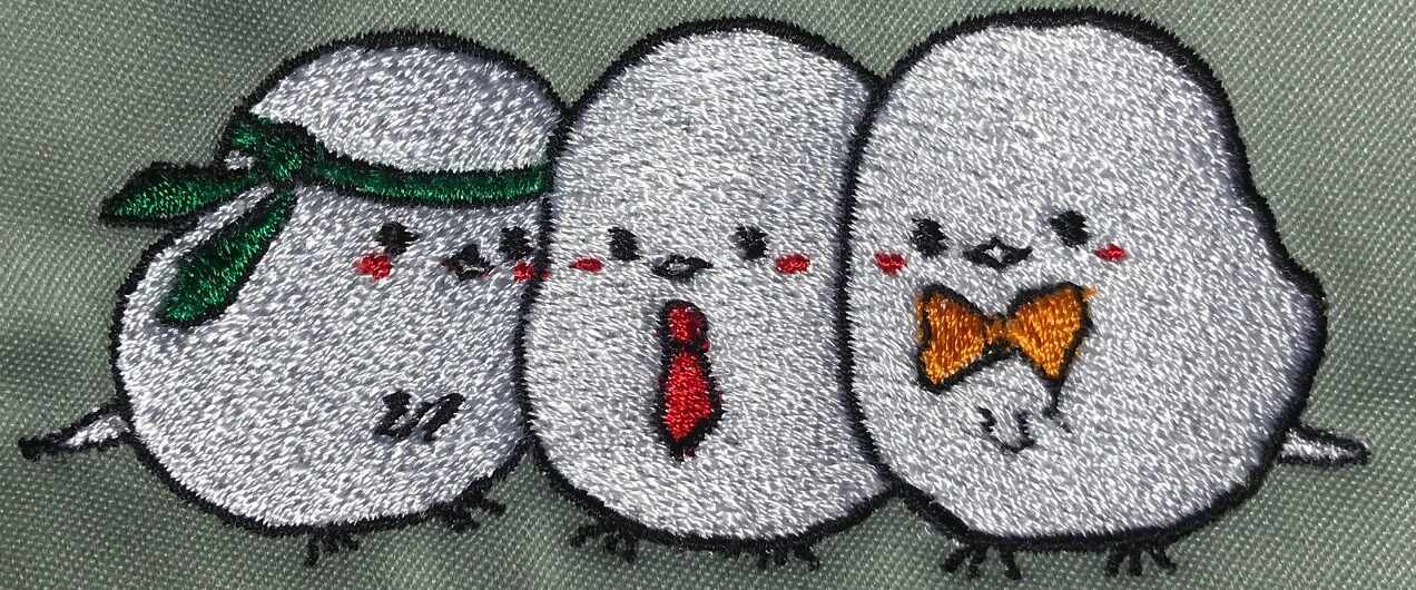 オリジナルデザイン刺繍