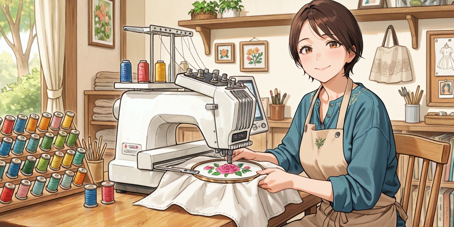 刺繍工房りんの作品